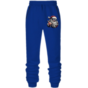 Штаны из футера без начеса Крутой Санта (2)