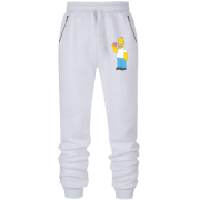 Штаны из футера без начеса Гомер с Пончиком (3)