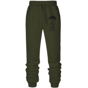 Штани з футера без начісу How you doin