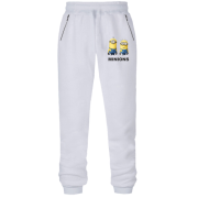 Штаны из футера без начеса Minions