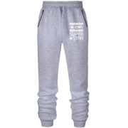 Штани з футера без начісу Дідусь не старий, дідусь SUPER STAR