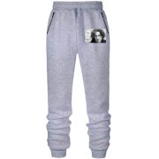 Штани з футера без начісу з портретом Кузьми Скрябіна