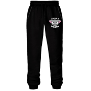 Штани з футера без начісу Злюка і вредина