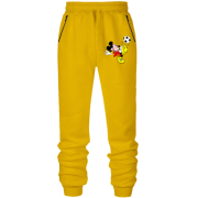 Штани з футера без начісу Міки футболіст