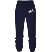 Штани з футера без начісу з гоночною картинг-машиною