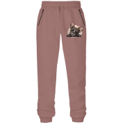 Штаны из футера без начеса с Французким Бульдогом