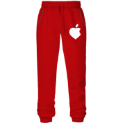 Штани з футера без начісу Яблуко-Серце