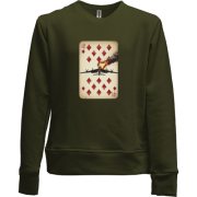 Дитячий світшот без начісу Козирна карта "Павутина"