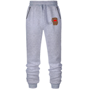 Штани з футера без начісу Домо-кун