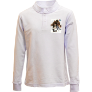 Дитячий лонгслів поло Секрети домашніх тварин