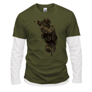 Комбінований лонгслів Воїн Спецпідрозділу