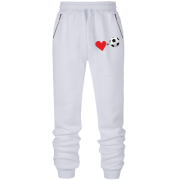 Штаны из футера без начеса Люблю футбол (2)