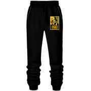 Штаны из футера без начеса с постером Playerunknown’s Battlegrounds (PUBG)