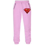 Штани з футера без начісу Супербюст