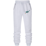 Штани з футера без начісу Риба клює