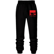 Штани з футера без начісу Thirty seconds to mars black