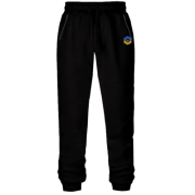 Штани з футера без начісу Соняшник Peace Ukraine (Вишивка)