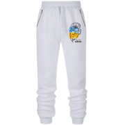 Штани з футера без начісу Love Ukraine (Квітка)