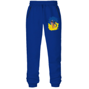 Штани з футера без начісу Українська дівчина (ART)