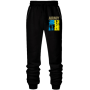 Штани з футера без начісу UA ARMY