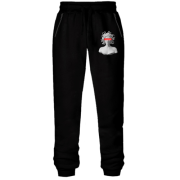 Штани з футера без начісу з медузою Горгоной (CENSORED)