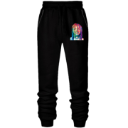 Штани з футера без начісу з 6IX 9NINE