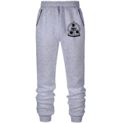 Штани з футера без начісу з масонської піцою