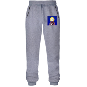 Штани з футера без начісу з обкладинкою альбому Монеточки