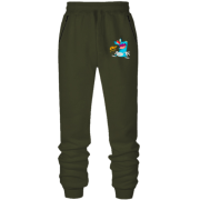 Штани з футера без начісу з Оггі