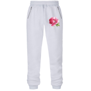 Штани з футера без начісу з піоном