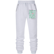 Штани з футера без начісу Не будь як всі