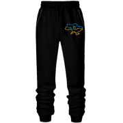 Штани з футера без начісу "Україна з любов'ю"