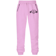 Штани з футера без начісу Heart WorkOut