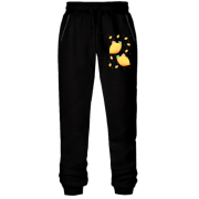 Штани з футера без начісу Лимонопад