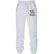 Штани з футера без начісу Wine Вино