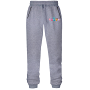 Штани з футера без начісу зі Смішариками