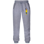 Штани з футера без начісу з Кораліною