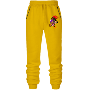 Штани з футера без начісу Міккі з подарунками