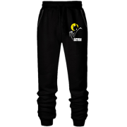 Штани з футера без начісу Batman (black)