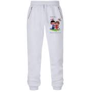 Штани з футера без начісу Love is.3..