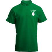 Футболка з коміром стійкою Грошей не дам