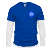 Комбинированный лонгслив Сборная Исландии