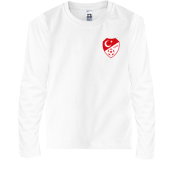 Дитяча футболка з довгим рукавом Збірна Туреччини по футболу