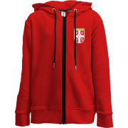 Дитяча худи на блискавці Збірна Сербії по футболу