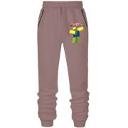 Штани з футера без начісу Roblox Dab