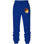 Штани з футера без начісу Roblox face