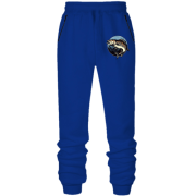 Штани з футера без начісу з рибою (арт)