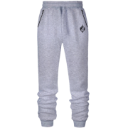 Штани з футера без начісу з армійською емблемою "Череп та щит"