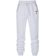 Штани з футера без начісу з бджолою Let it Bee (Вишивка)