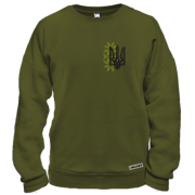 Світшот міні вишиванка з тризубом (Вишивка)